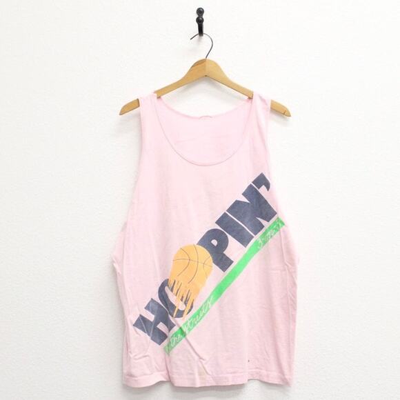 Vintage Hoopin in the Streets Basketball Tank Top T Shirt XL - Picture 1 of 9